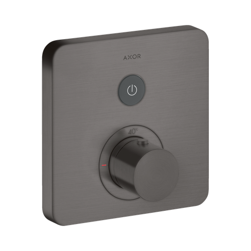 [HAN-36705341] Hansgrohe 36705341 Axor Thermostatic Trim Softcube Brushed Black Chrome