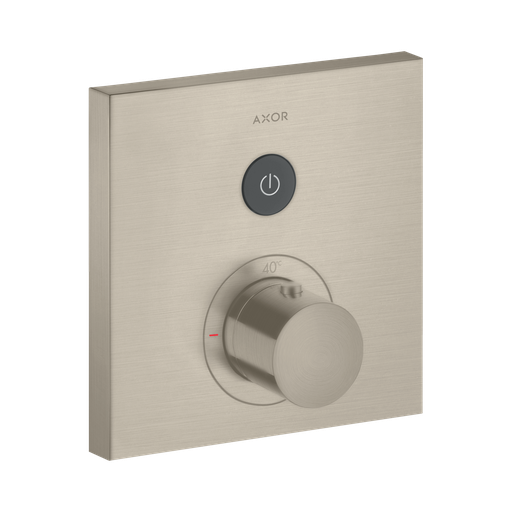 [HAN-36714821] Hansgrohe 36714821 Axor ShowerSelect Thermostatic Square Trim Brushed Nickel