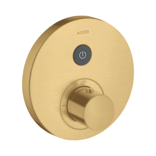 [HAN-36722251] Hansgrohe 36722251 Axor ShowerSelect Thermostatic Round Trim Brushed Gold Optic