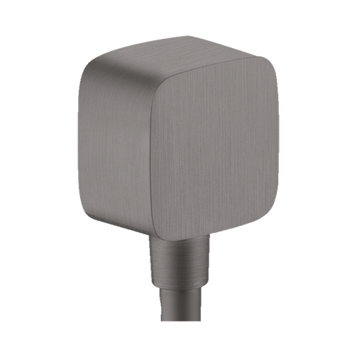 [HAN-36731341] Hansgrohe 36731341 Axor Wall Outlet Softcube With Check Valves Brushed Black Chrome