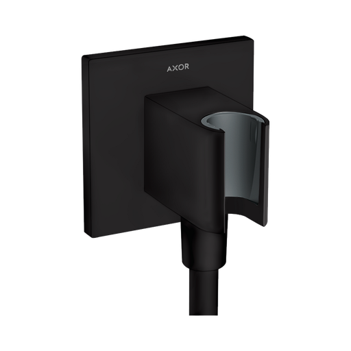 [HAN-36734671] Hansgrohe 36734671 Axor Wall Outlet Square Handshower Holder Matte Black
