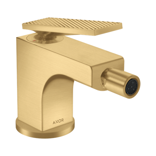 [HAN-39201251] Hansgrohe 39201251 Axor Citterio Single Hole Bidet Faucet Pop-Up Drain Brushed Gold Optic