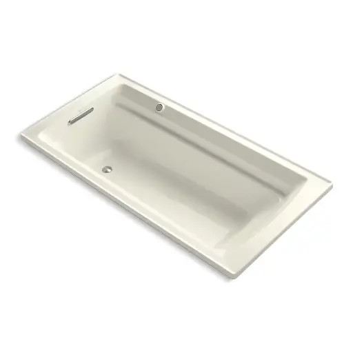 [KOH-1124-GHW-96] Kohler 1124-GHW-96 Archer 72" x 36" Drop-in Heated Bubble Massage Air Bath Biscuit