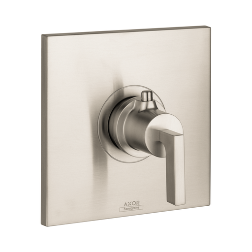 [HAN-39711821] Hansgrohe 39711821 Axor Citterio Thermostatic Trim with Lever Handle Brushed Nickel