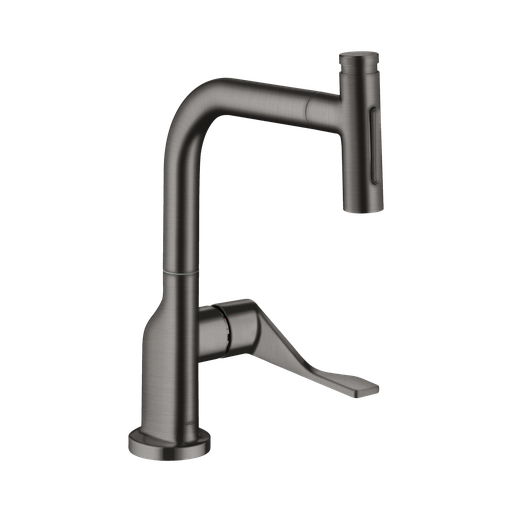 [HAN-39863341] Hansgrohe 39863341 Axor Citterio Kitchen Faucet Select 2-Spray Brushed Black Chrome