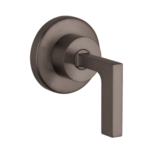 [HAN-39961341] Hansgrohe 39961341 Axor Citterio Volume Control Trim With Lever Handle Brushed Black Chrome