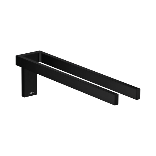 [HAN-42622670] Hansgrohe 42622670 Axor Universal Rectangular Towel Holder Matte Black