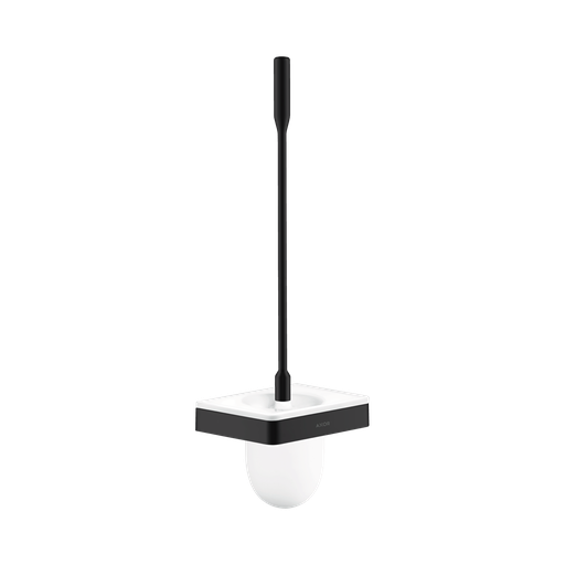 [HAN-42835670] Hansgrohe 42835670 Axor Universal Softsquare Toilet Brush With Holder Matte Black