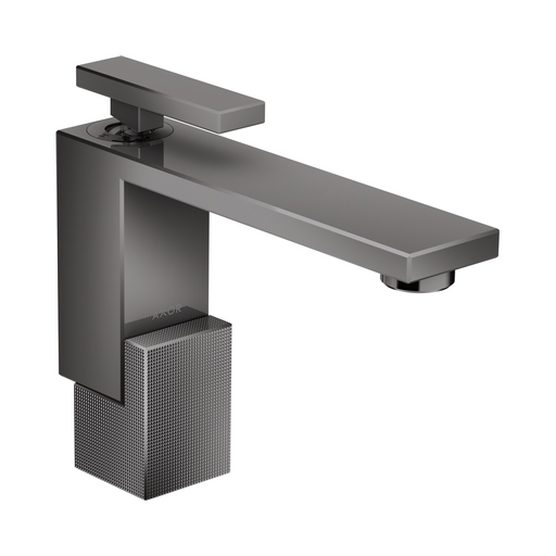 [HAN-46011331] Hansgrohe 46011331 Axor Edge Single Hole Faucet 130 Diamond Cut Polished Black Chrome