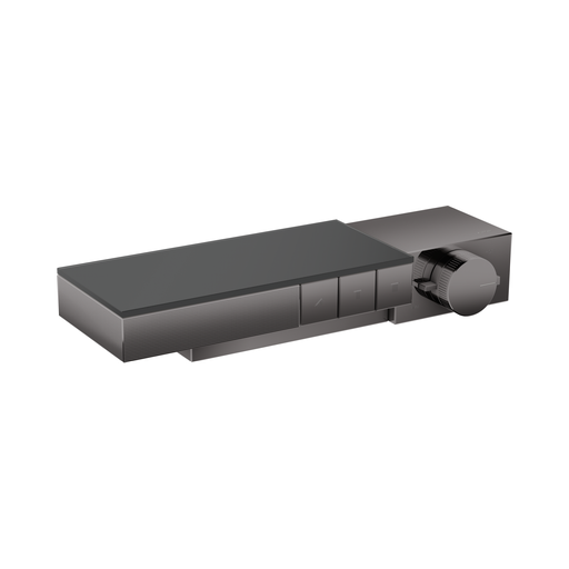 [HAN-46141331] Hansgrohe 46141331 Axor Edge Thermostatic Trim For 3 Functions Polished Black Chrome