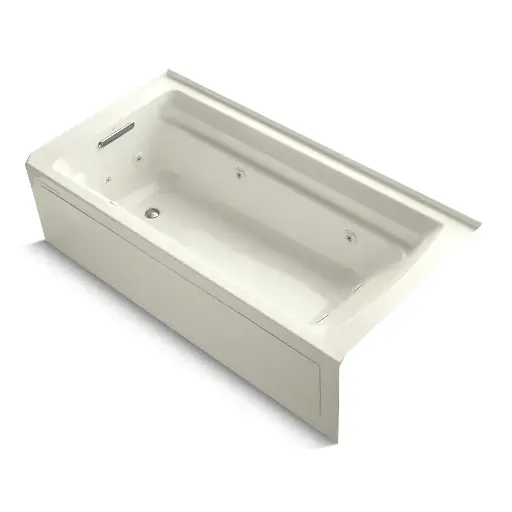 [KOH-1124-RA-96] Kohler 1124-RA-96 Archer 72" x 36" Alcove Whirlpool Bath Right Drain Biscuit