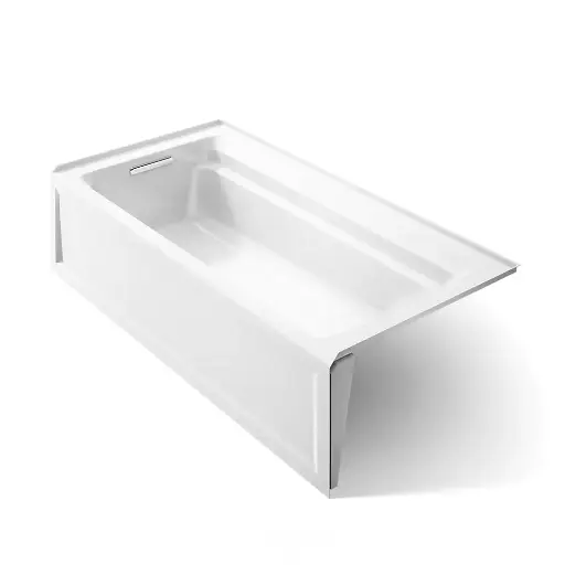 [KOH-1125-LA-0] Kohler 1125-LA-0 Archer 72" x 36" Alcove Bath Left Drain White