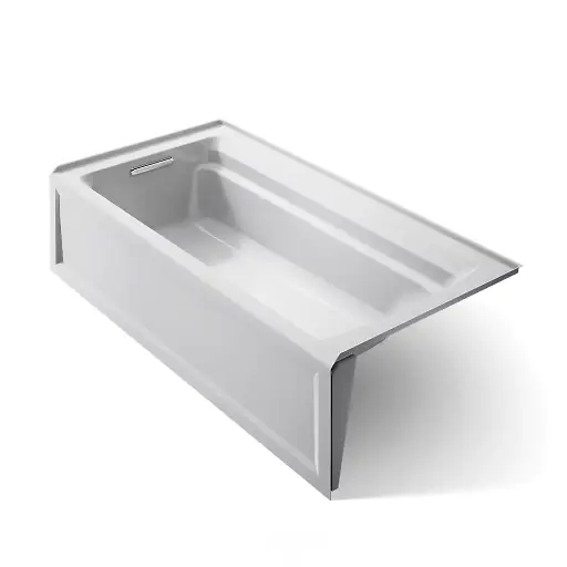[KOH-1125-LA-95] Kohler 1125-LA-95 Archer 72" x 36" Alcove Bath Left Drain Ice Grey