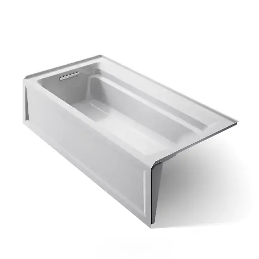 [KOH-1125-RA-95] Kohler 1125-RA-95 Archer 72" x 36" Alcove Bath Right Drain Ice Grey