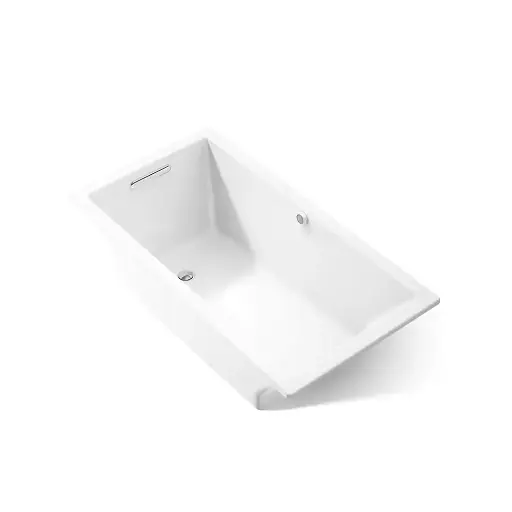 [KOH-1130-W1-0] Kohler 1130-W1-0 Underscore 60" x 32" Drop-in Bath With Heated Surface White
