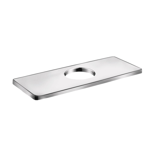 [HAN-04565000] Hansgrohe 04565000 Logis 6" Cube Baseplate Chrome