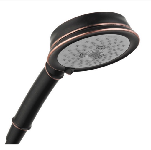 [HAN-04753920] Hansgrohe 04753920 Croma 100 Classic 3-Jet Handshower Rubbed Bronze