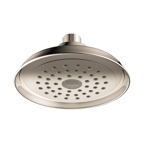 [HAN-04781830] Hansgrohe 04781830 Joleena Showerhead 150 1-Jet 1.5 GPM Polished Nickel