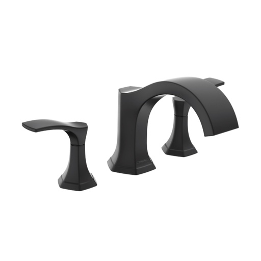 [HAN-04816670] Hansgrohe 04816670 Locarno 3-Hole Roman Tub Set Trim Matte Black