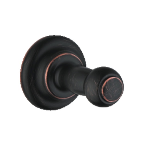 [HAN-06096920] Hansgrohe 06096920 C Accessories Hook Rubbed Bronze