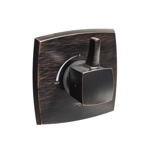 [HAN-15769921] Hansgrohe 15769921 Ecostat Pressure Balance Trim Square Rubbed Bronze
