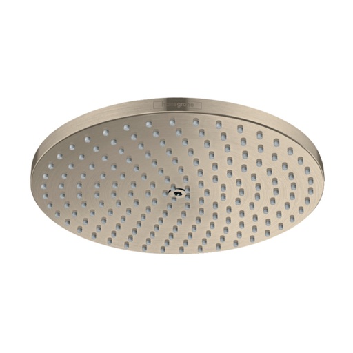[HAN-27624821] Hansgrohe 27624821 Showerhead 240 1-Jet PowderRain 2.5 GPM Brushed Nickel