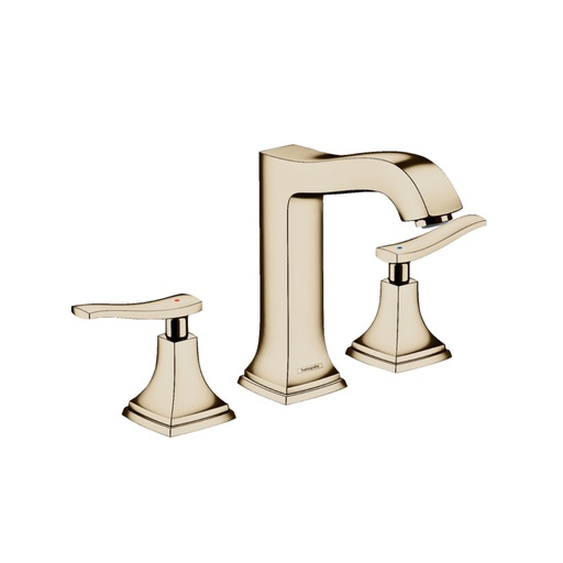 [HAN-31331831] Hansgrohe 31331831 Metropol Classic Widespread Faucet 160 Polished Nickel