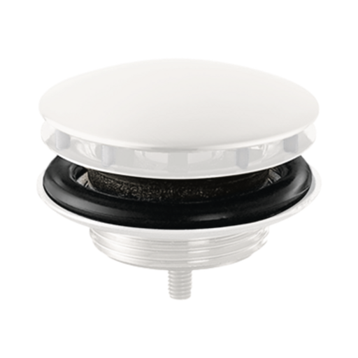 [HAN-50001701] Hansgrohe 50001701 Non-closing without overflow Sink Drain  1 1/4 Inch Matte White