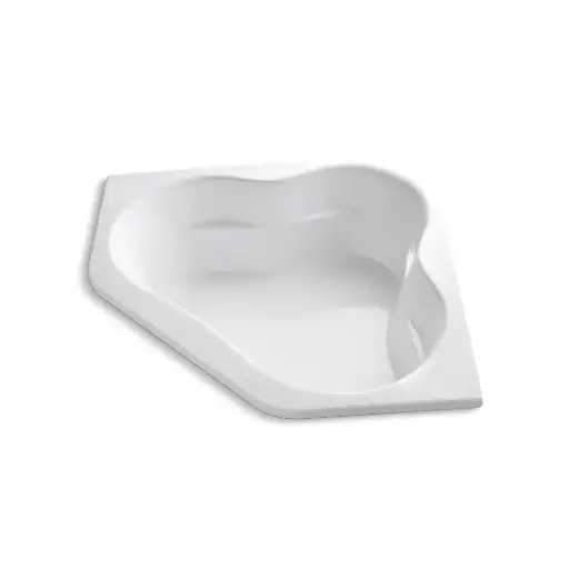 [KOH-1161-0] Kohler 1161-0 Tercet 60" x 60" Corner Bath White
