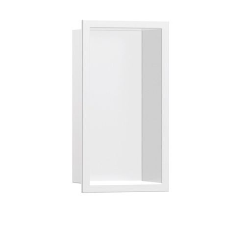 [HAN-56057700] Hansgrohe 56057700 Wall Niche With Integrated Frame 12"X 6"X 4" Matte White