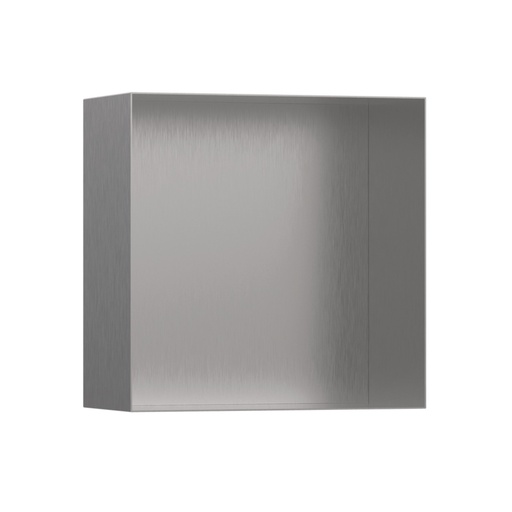 [HAN-56079800] Hansgrohe 56079800 Wall Niche Frameless 12"X 12"X 5.5" Brushed Stainless Steel