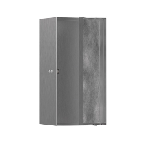 [HAN-56088800] Hansgrohe 56088800 Wall Niche With Tileable Door 12"X 6"X 5.5" Brushed Stainless Steel