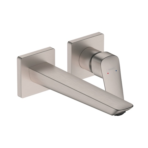 [HAN-71256821] Hansgrohe 71256821 Logis Wall Mounted Single Handle Faucet Trim Brushed Nickel
