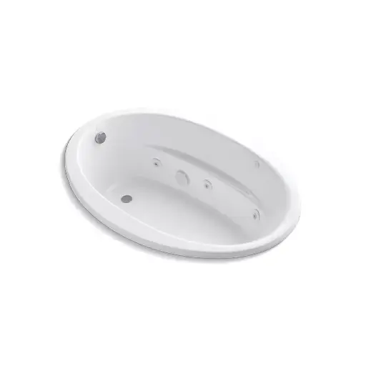 [KOH-1162-H-0] Kohler 1162-H-0 Sunward 60" x 42" Drop-in Whirlpool Bath White