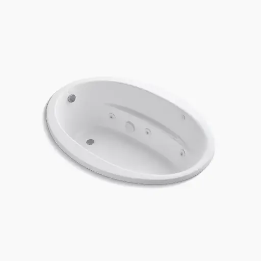 [KOH-1162-S1-0] Kohler 1162-S1-0 Sunward 60" x 42" Drop-in Whirlpool Bath White