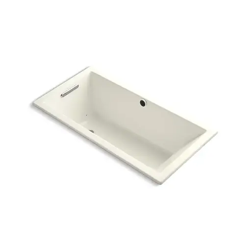 [KOH-1167-GH-96] Kohler 1167-GH-96 Underscore 60" x 30" Drop-in Heated Bubble Massage Air Bath Biscuit