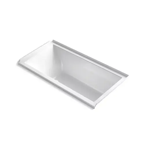 [KOH-1167-GHRF-0] Kohler 1167-GHRF-0 Underscore 60" x 30" Alcove Heated Bubble Massage Air Bath Right Drain White