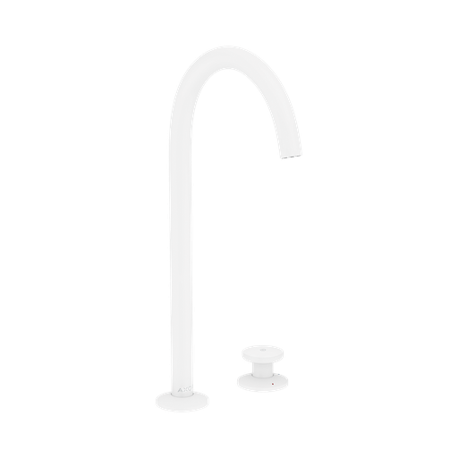 [HAN-48060701] Hansgrohe 48060701 Axor One 2-Hole Single Handle Faucet 260 Matte White