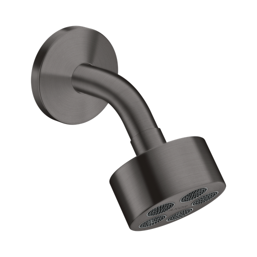 [HAN-48498341] Hansgrohe 48498341 Axor One Showerhead 75 1-Jet Brushed Black Chrome