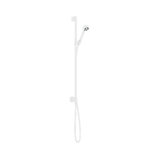 [HAN-48791701] Hansgrohe 48791701 Axor One Wallbar Set 75 1-Jet With Wall Outlet Matte White