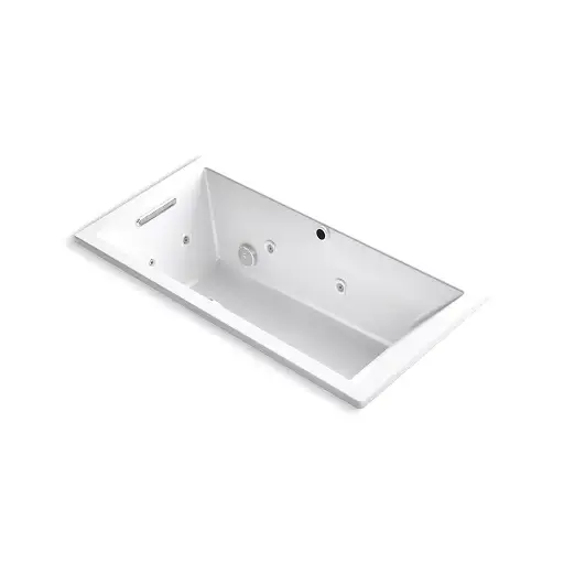 [KOH-1167-XHGH-0] Kohler 1167-XHGH-0 Underscore 60" x 30" Drop-in Heated whirlpool Bubble Massage Air Bath White