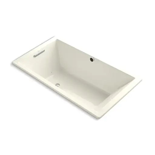 [KOH-1173-GH-96] Kohler 1173-GH-96 Underscore 66" x 36" Drop-in Heated Bubble Massage Air Bath Biscuit