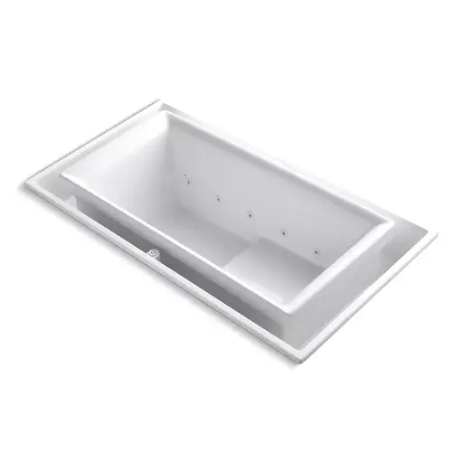 [KOH-1188-RE-0] Kohler 1188-RE-0 Sok 63" x 31-1/2" Drop-in Effervescence Bath White