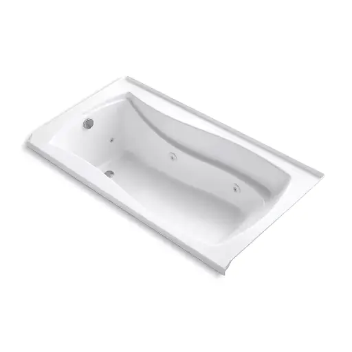 [KOH-1224-L-0] Kohler 1224-L-0 Mariposa 66" x 36" Alcove Whirlpool Left Drain White