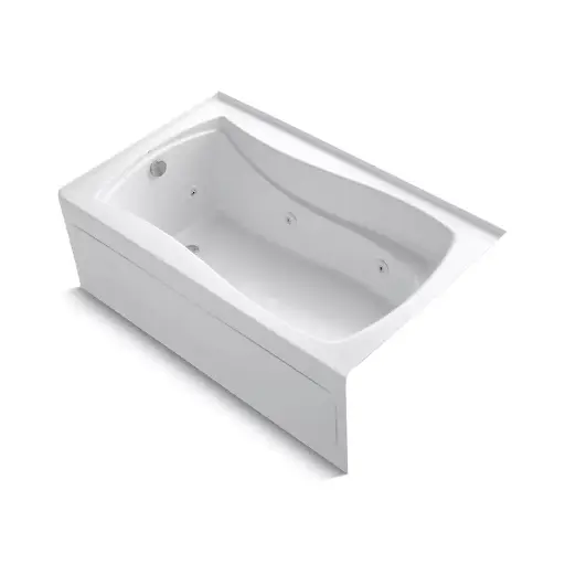 [KOH-1239-HL-0] Kohler 1239-HL-0 Mariposa 60" x 36" Alcove Heated Whirlpool Left Drain White