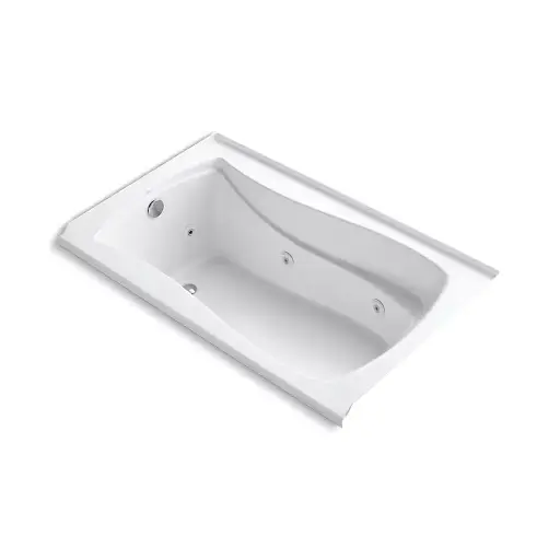 [KOH-1239-L-0] Kohler 1239-L-0 Mariposa 60" x 36" Alcove Whirlpool Left Drain White