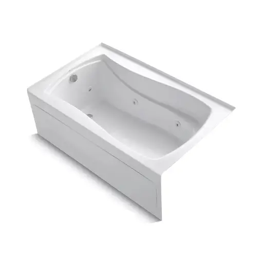 [KOH-1239-LA-0] Kohler 1239-LA-0 Mariposa 60" x 36" Alcove Whirlpool Left Drain White