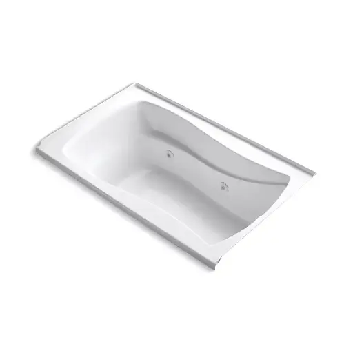 [KOH-1239-R-0] Kohler 1239-R-0 Mariposa 60" x 36" Alcove Whirlpool Right Drain White
