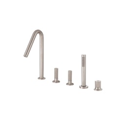 [TRE-6006] Treemme 6006 5 Piece Tub Filler With Handshower Stainless