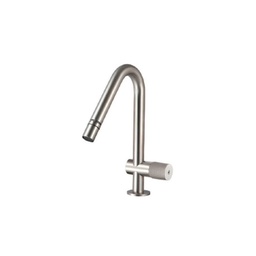 [TRE-1122] Treemme 1122 Single Hole Bidet Faucet One Handle Swivel Spray Stainless